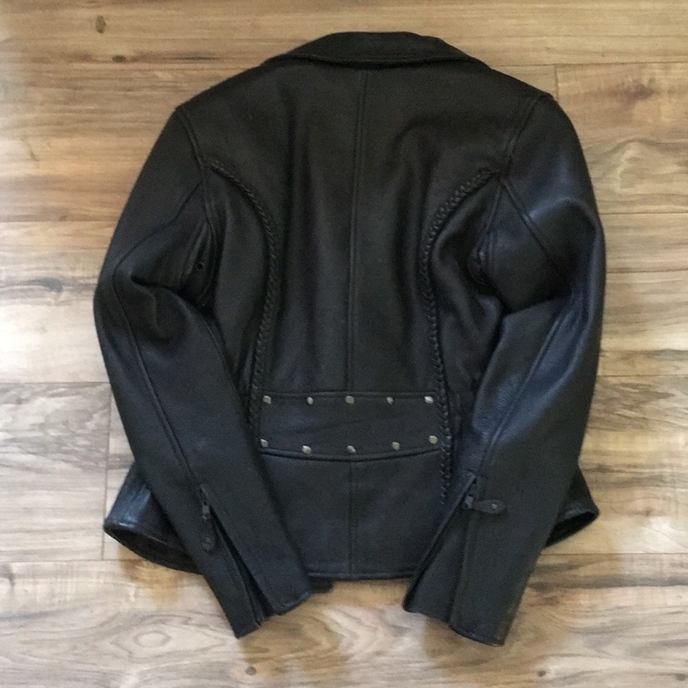 First Manufacturing Company Leather Rider Jacket - Picture 7 of 8